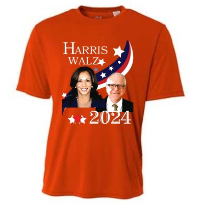 Harris Walz 2024 Presidential Election Campaign Kamala Sweat Cooling Performance Crew T-Shirt