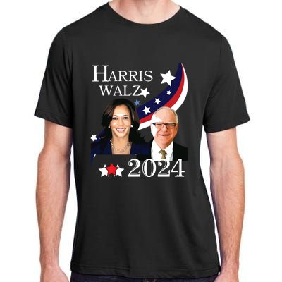 Harris Walz 2024 Presidential Election Campaign Kamala Sweat Adult ChromaSoft Performance T-Shirt