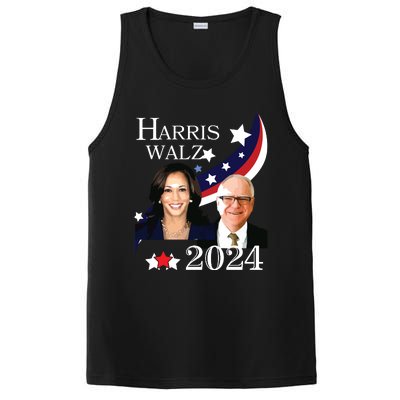 Harris Walz 2024 Presidential Election Campaign Kamala Sweat PosiCharge Competitor Tank