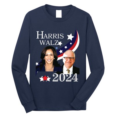 Harris Walz 2024 Presidential Election Campaign Kamala Sweat Long Sleeve Shirt