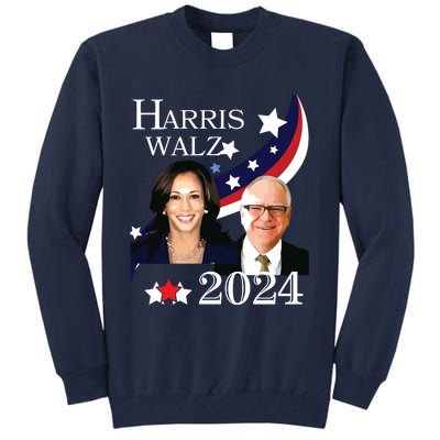 Harris Walz 2024 Presidential Election Campaign Kamala Sweat Tall Sweatshirt