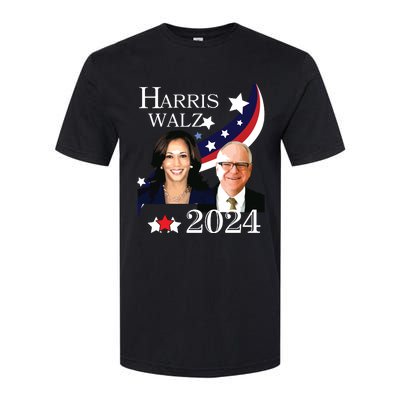 Harris Walz 2024 Presidential Election Campaign Kamala Sweat Softstyle CVC T-Shirt