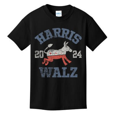 Harris Waltz 2024 Election Kamala Harris Tim Waltz 2024 Kids T-Shirt