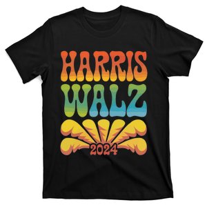 Harris Walz 2024 Election President Kamala Harris Tim Waltz. T-Shirt