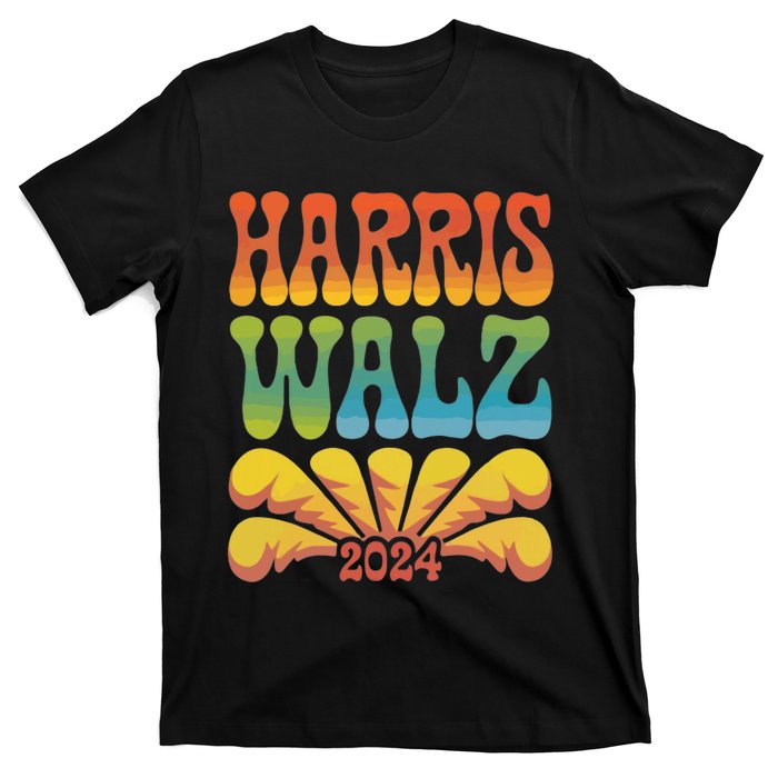 Harris Walz 2024 Election President Kamala Harris Tim Waltz. T-Shirt