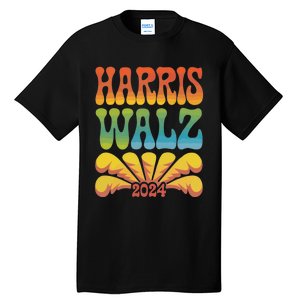 Harris Walz 2024 Election President Kamala Harris Tim Waltz. Tall T-Shirt