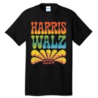 Harris Walz 2024 Election President Kamala Harris Tim Waltz. Tall T-Shirt