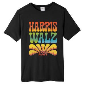 Harris Walz 2024 Election President Kamala Harris Tim Waltz. Tall Fusion ChromaSoft Performance T-Shirt