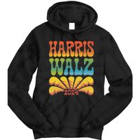 Harris Walz 2024 Election President Kamala Harris Tim Waltz. Tie Dye Hoodie