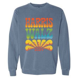 Harris Walz 2024 Election President Kamala Harris Tim Waltz. Garment-Dyed Sweatshirt