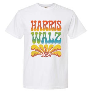 Harris Walz 2024 Election President Kamala Harris Tim Waltz. Garment-Dyed Heavyweight T-Shirt