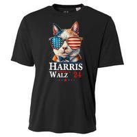 Harris Waltz 2024 Election Cat Ladies Kamala Harris Cooling Performance Crew T-Shirt