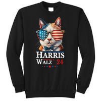 Harris Waltz 2024 Election Cat Ladies Kamala Harris Sweatshirt