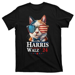 Harris Waltz 2024 Election Cat Ladies Kamala Harris T-Shirt