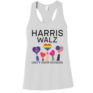 Harris Waltz 2024 Unity Over Division Women's Racerback Tank