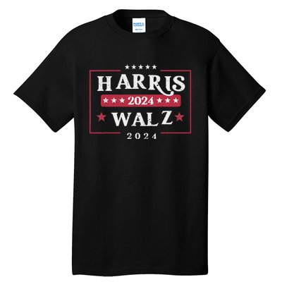 Harris Walz 2024 President Political Vote Kamala Harris 2024 Tall T-Shirt