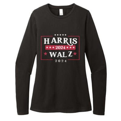 Harris Walz 2024 President Political Vote Kamala Harris 2024 Womens CVC Long Sleeve Shirt