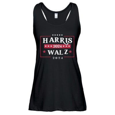 Harris Walz 2024 President Political Vote Kamala Harris 2024 Ladies Essential Flowy Tank