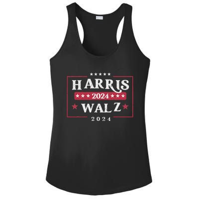 Harris Walz 2024 President Political Vote Kamala Harris 2024 Ladies PosiCharge Competitor Racerback Tank