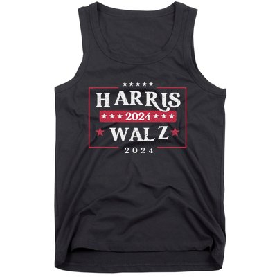 Harris Walz 2024 President Political Vote Kamala Harris 2024 Tank Top