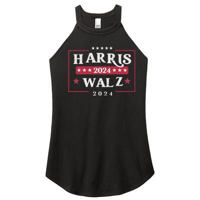 Harris Walz 2024 President Political Vote Kamala Harris 2024 Women's Perfect Tri Rocker Tank