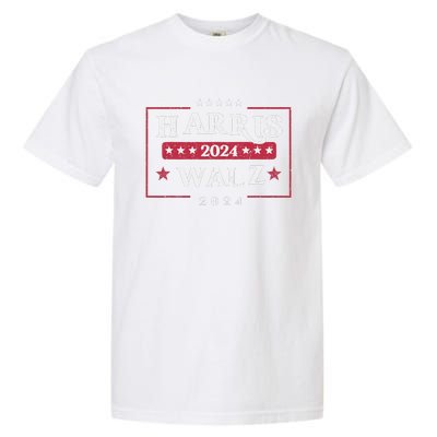 Harris Walz 2024 President Political Vote Kamala Harris 2024 Garment-Dyed Heavyweight T-Shirt