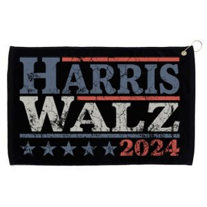 Harris Walz 2024 Election Kamala Harris Tim Waltz 2024 Grommeted Golf Towel