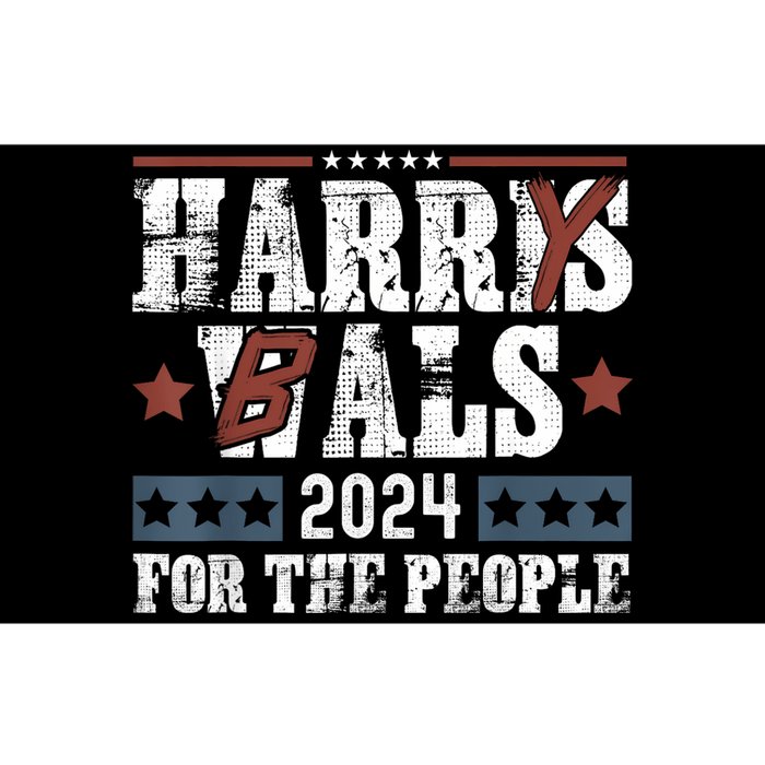 Harris Walz 24 Harry Balz 2024 Meme Democratics Vote Bumper Sticker