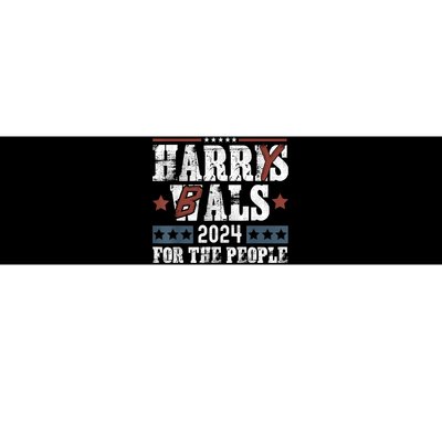 Harris Walz 24 Harry Balz 2024 Meme Democratics Vote Bumper Sticker