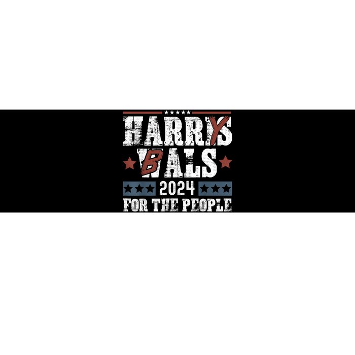 Harris Walz 24 Harry Balz 2024 Meme Democratics Vote Bumper Sticker