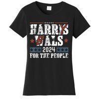 Harris Walz 24 Harry Balz 2024 Meme Democratics Vote Women's T-Shirt