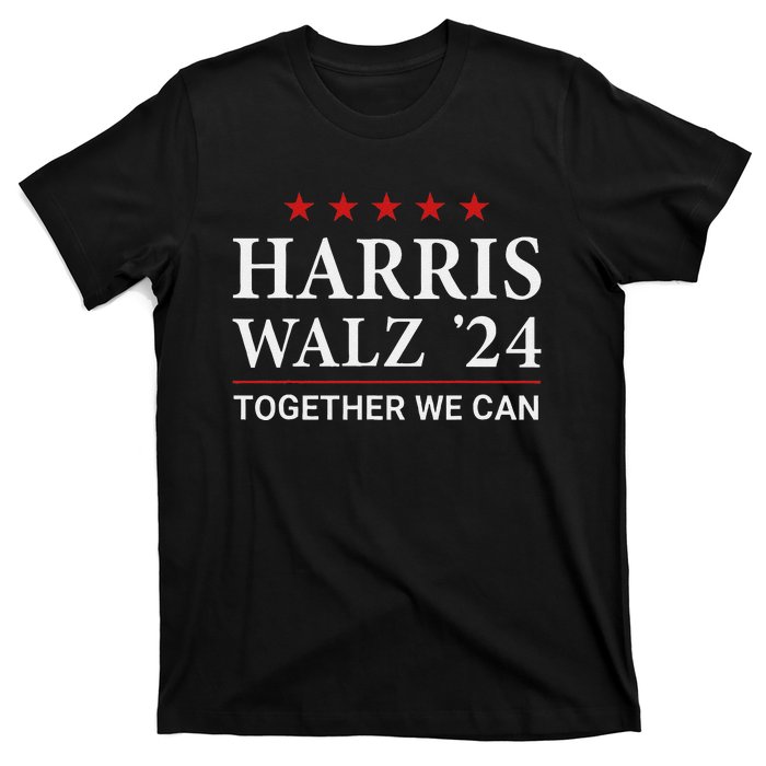 Harris Walz 2024 Vote For Kamala Harris And Tim Walz T-Shirt