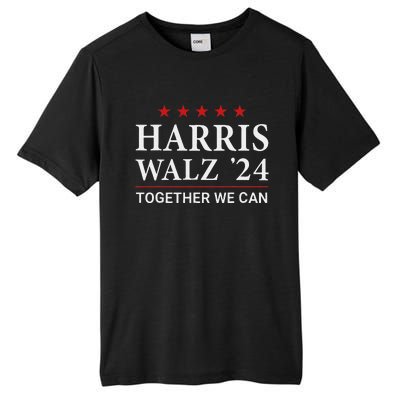 Harris Walz 2024 Vote For Kamala Harris And Tim Walz Tall Fusion ChromaSoft Performance T-Shirt