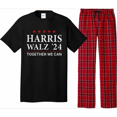 Harris Walz 2024 Vote For Kamala Harris And Tim Walz Pajama Set