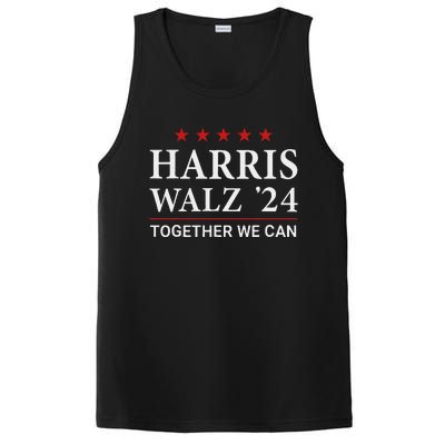 Harris Walz 2024 Vote For Kamala Harris And Tim Walz PosiCharge Competitor Tank