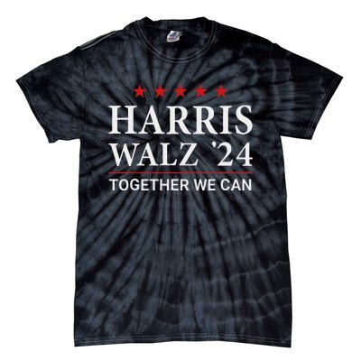 Harris Walz 2024 Vote For Kamala Harris And Tim Walz Tie-Dye T-Shirt