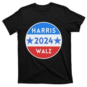 Harris Walz 2024 Kamala Harris 2024 Tim Walz 2024 Usa Flag T-Shirt