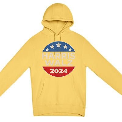 Harris Waltz 2024 Election President Kamala 2024 Premium Pullover Hoodie