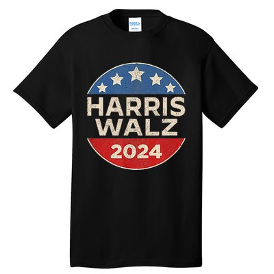 Harris Waltz 2024 Election President Kamala 2024 Tall T-Shirt