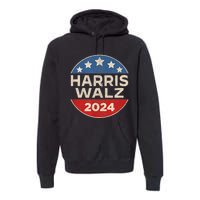 Harris Waltz 2024 Election President Kamala 2024 Premium Hoodie