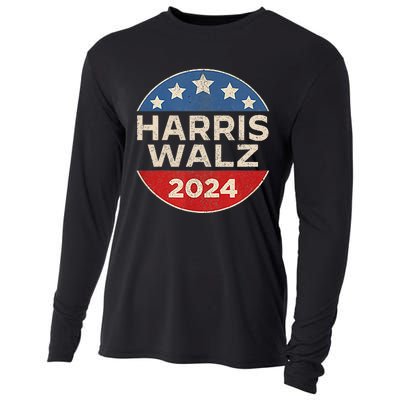 Harris Waltz 2024 Election President Kamala 2024 Cooling Performance Long Sleeve Crew