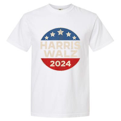 Harris Waltz 2024 Election President Kamala 2024 Garment-Dyed Heavyweight T-Shirt