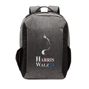 Harris Waltz 2024 Election Funny Cat Kamala Harris Tim Walz Vector Backpack