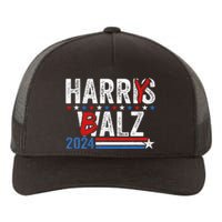 Harris Walz 24 Harry Balz 2024 Meme Democratics Vote Yupoong Adult 5-Panel Trucker Hat