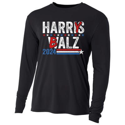 Harris Walz 24 Harry Balz 2024 Meme Democratics Vote Cooling Performance Long Sleeve Crew