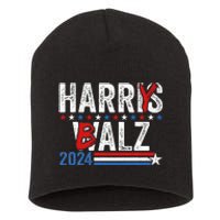 Harris Walz 24 Harry Balz 2024 Meme Democratics Vote Short Acrylic Beanie