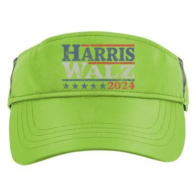 Harris Waltz 2024 Election Kamala Harris Tim Waltz 2024 Adult Drive Performance Visor