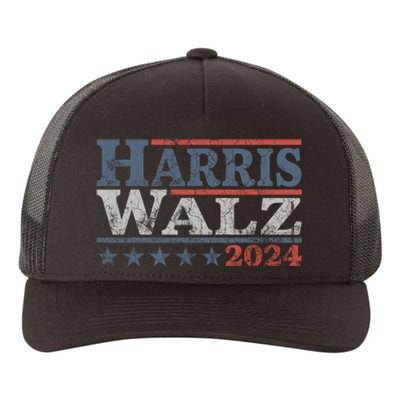 Harris Waltz 2024 Election Kamala Harris Tim Waltz 2024 Yupoong Adult 5-Panel Trucker Hat