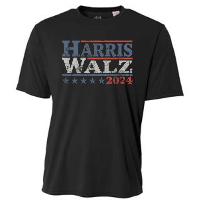 Harris Waltz 2024 Election Kamala Harris Tim Waltz 2024 Cooling Performance Crew T-Shirt