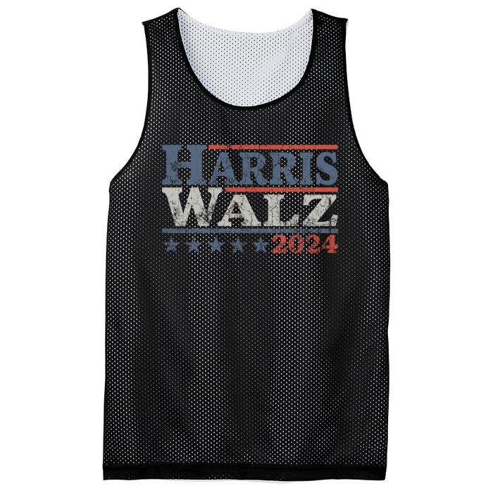 Harris Waltz 2024 Election Kamala Harris Tim Waltz 2024 Mesh Reversible Basketball Jersey Tank